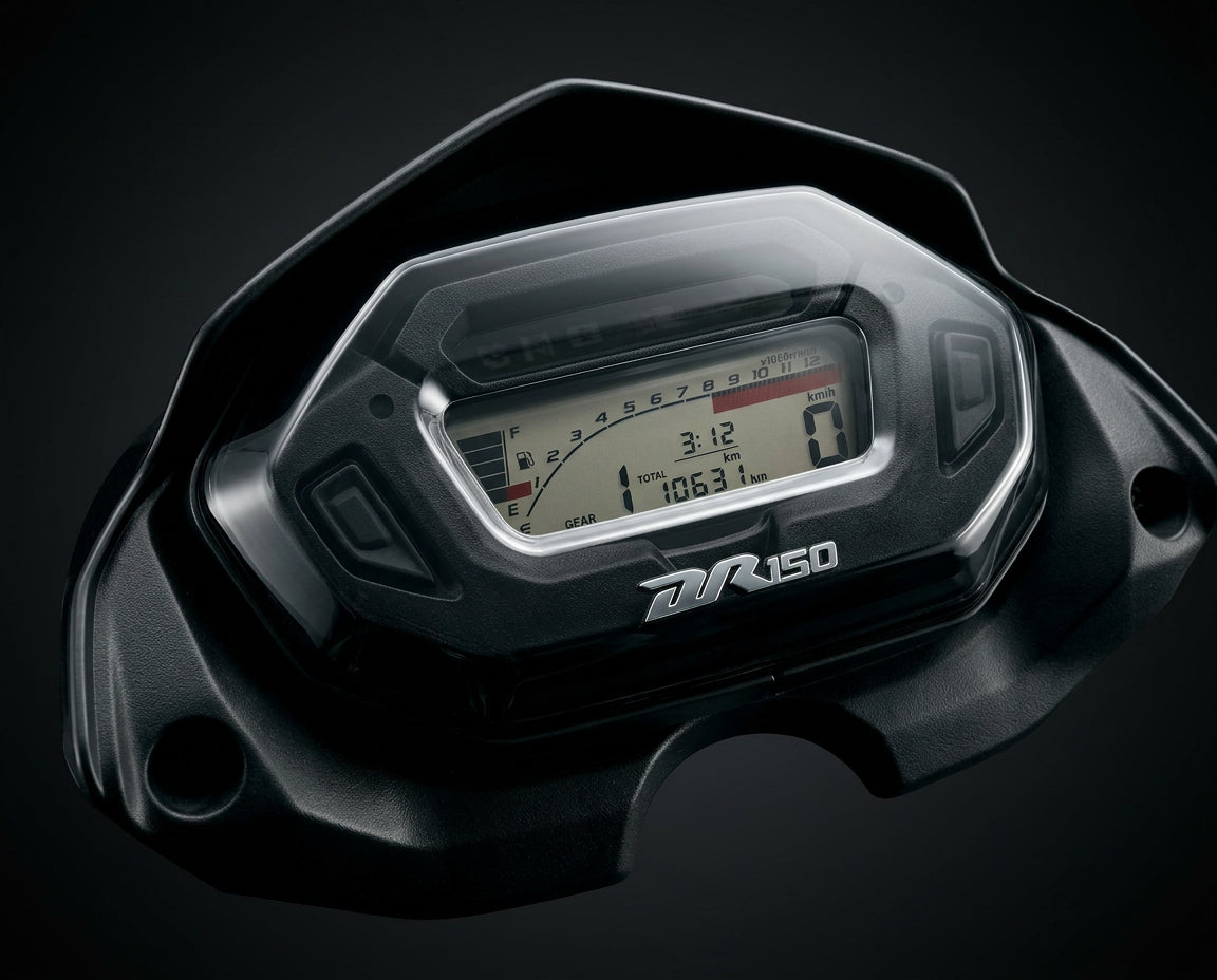 Lente velocímetro Suzuki DR150 policarbonato transparente repuesto tablero