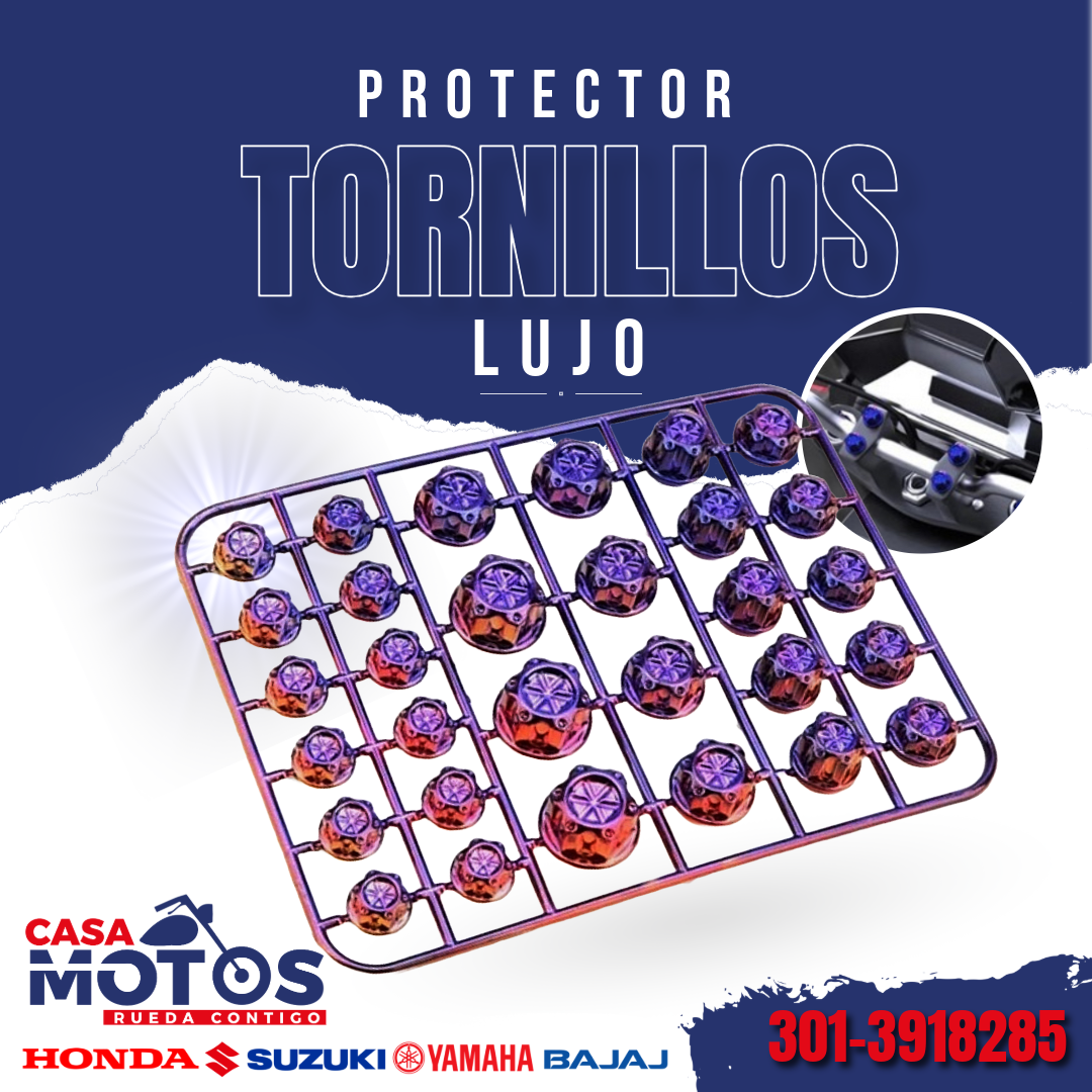Protector Tornillos Lujo