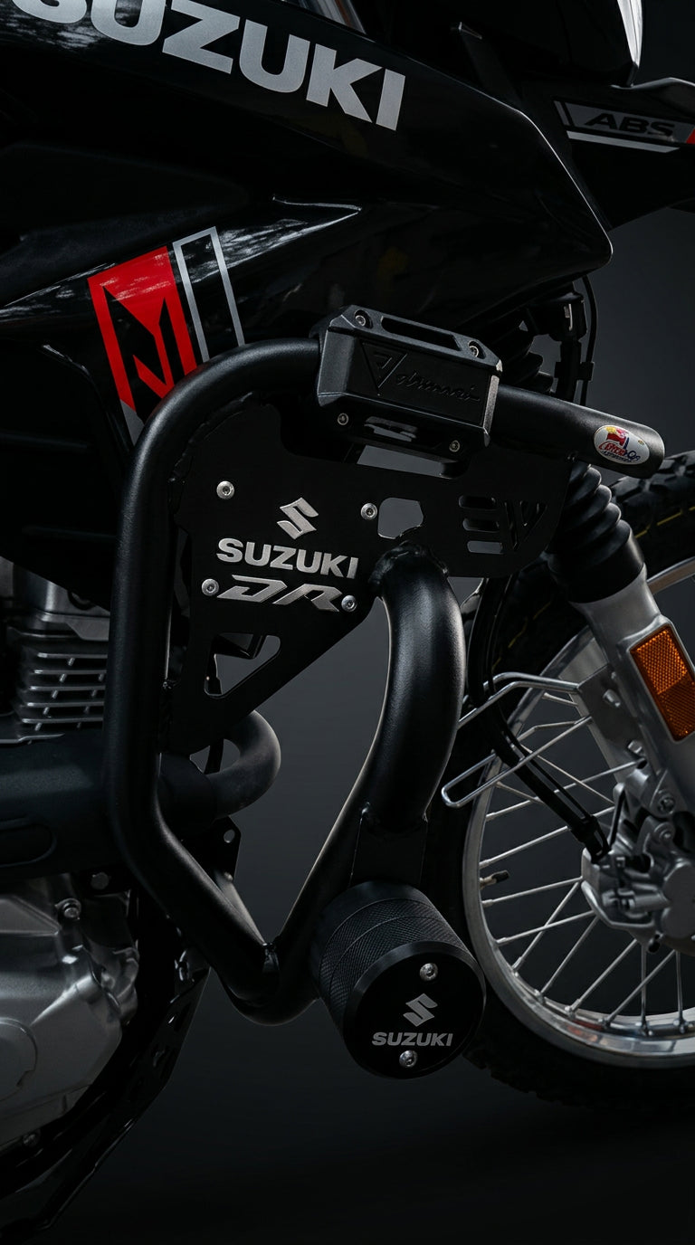 Defensa maciza súper para Suzuki DR150 / DR160 - Casa Motos