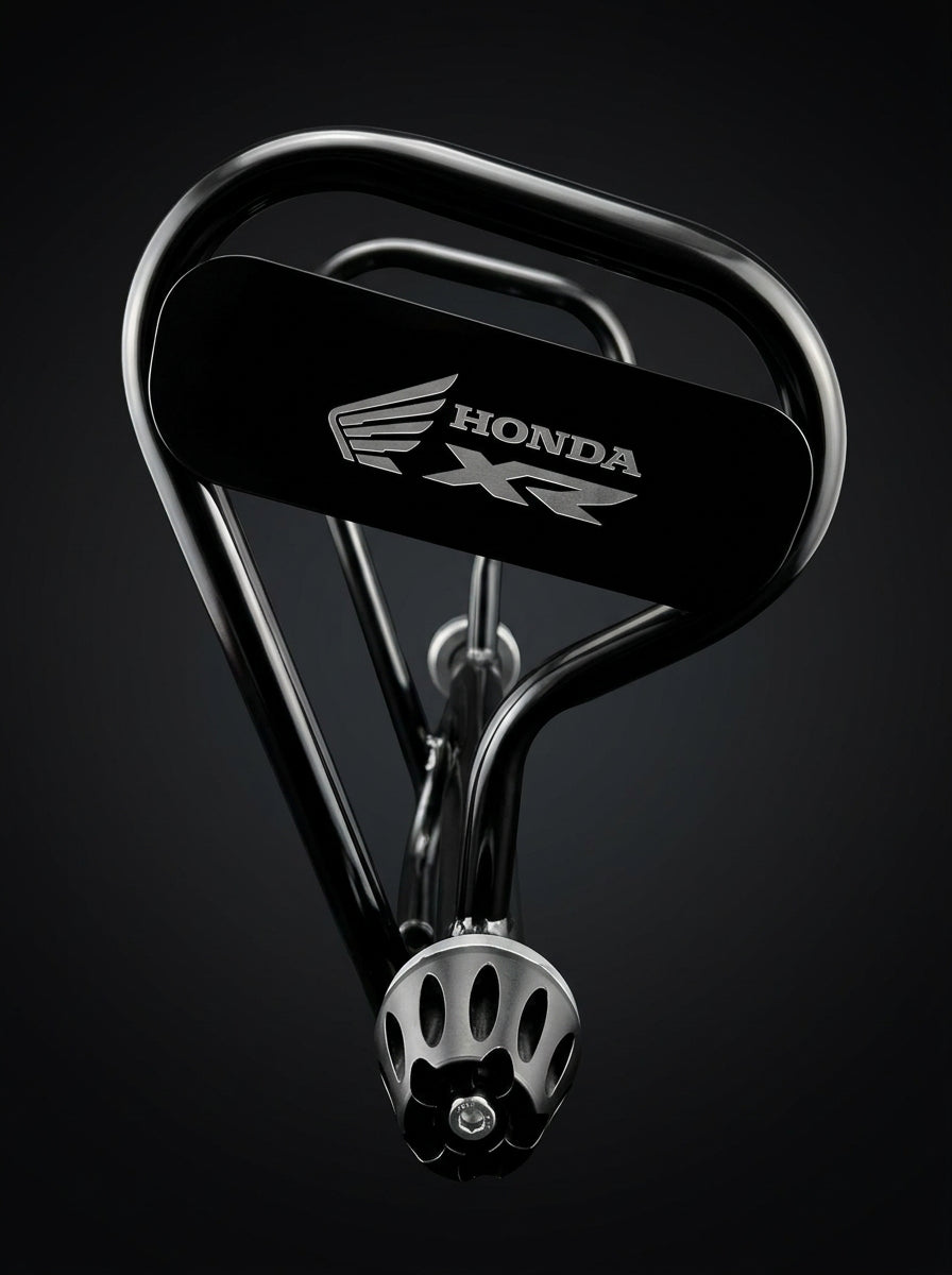 Defensa para Honda XR 190/150 modelo nuevo - vista lateral con tope esférico