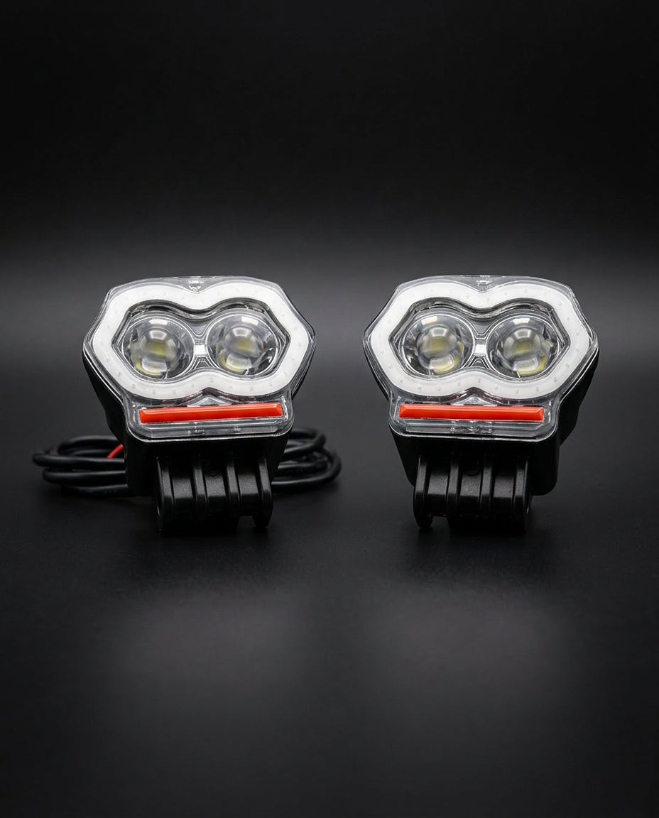 Exploradoras búho LED para moto - Casa Motos