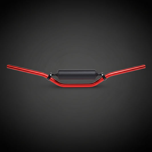 Manubrio ProTaper Rojo con Pad Protector para Moto