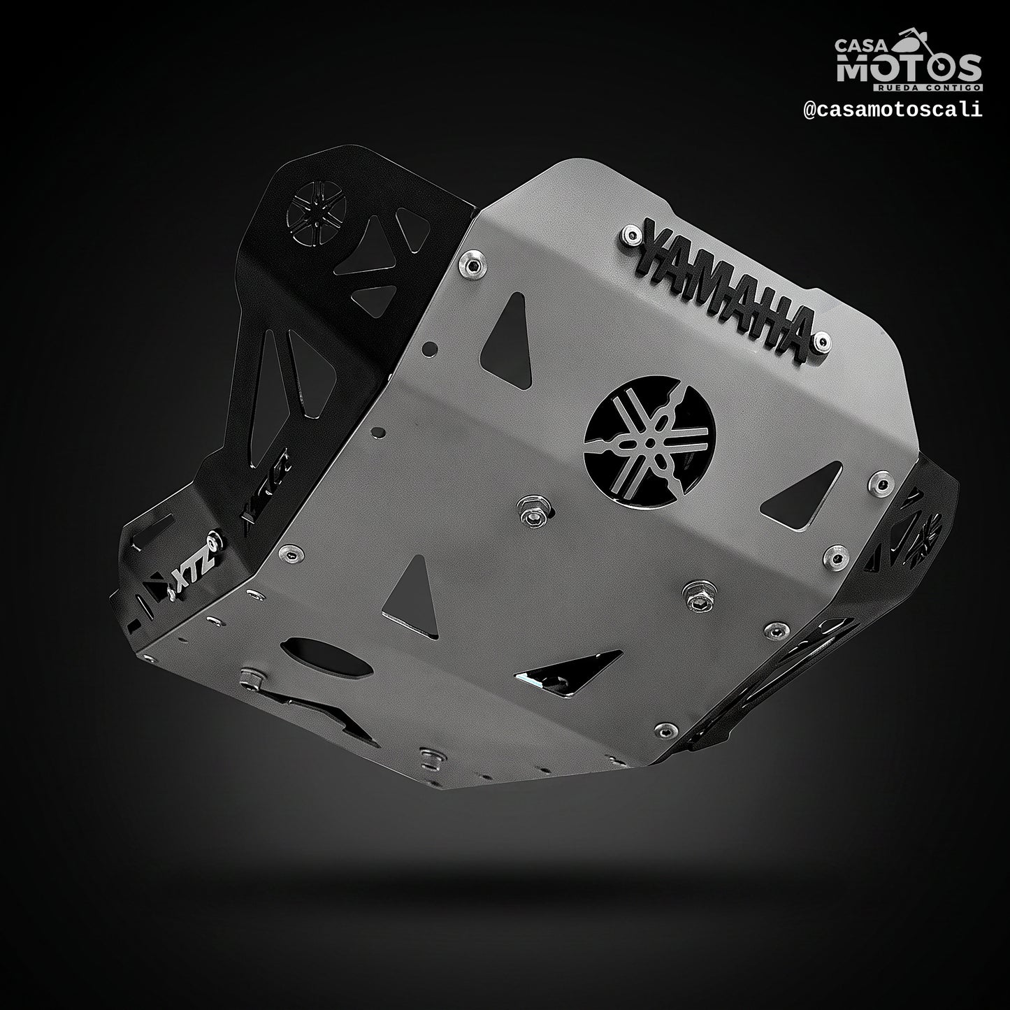 Pechera de XTZ150 maciza 3D - cubremotor protector de motor Yamaha XTZ 150