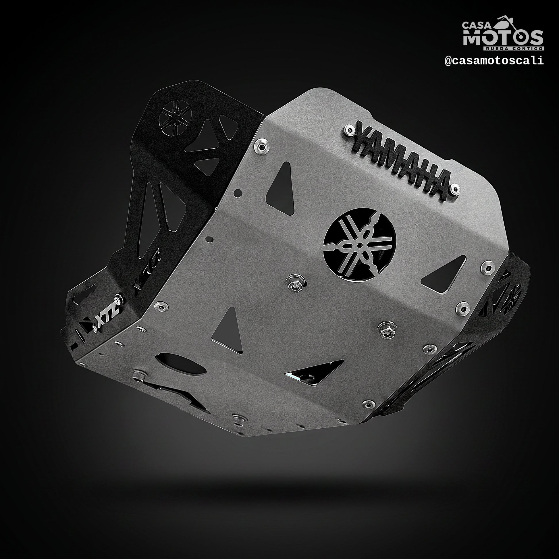 Pechera de XTZ150 maciza 3D - cubremotor protector de motor Yamaha XTZ 150