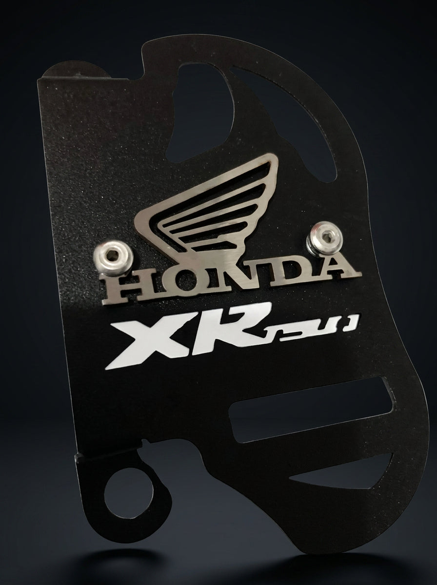 Protector mordaza de xr190/150 Honda en acero negro