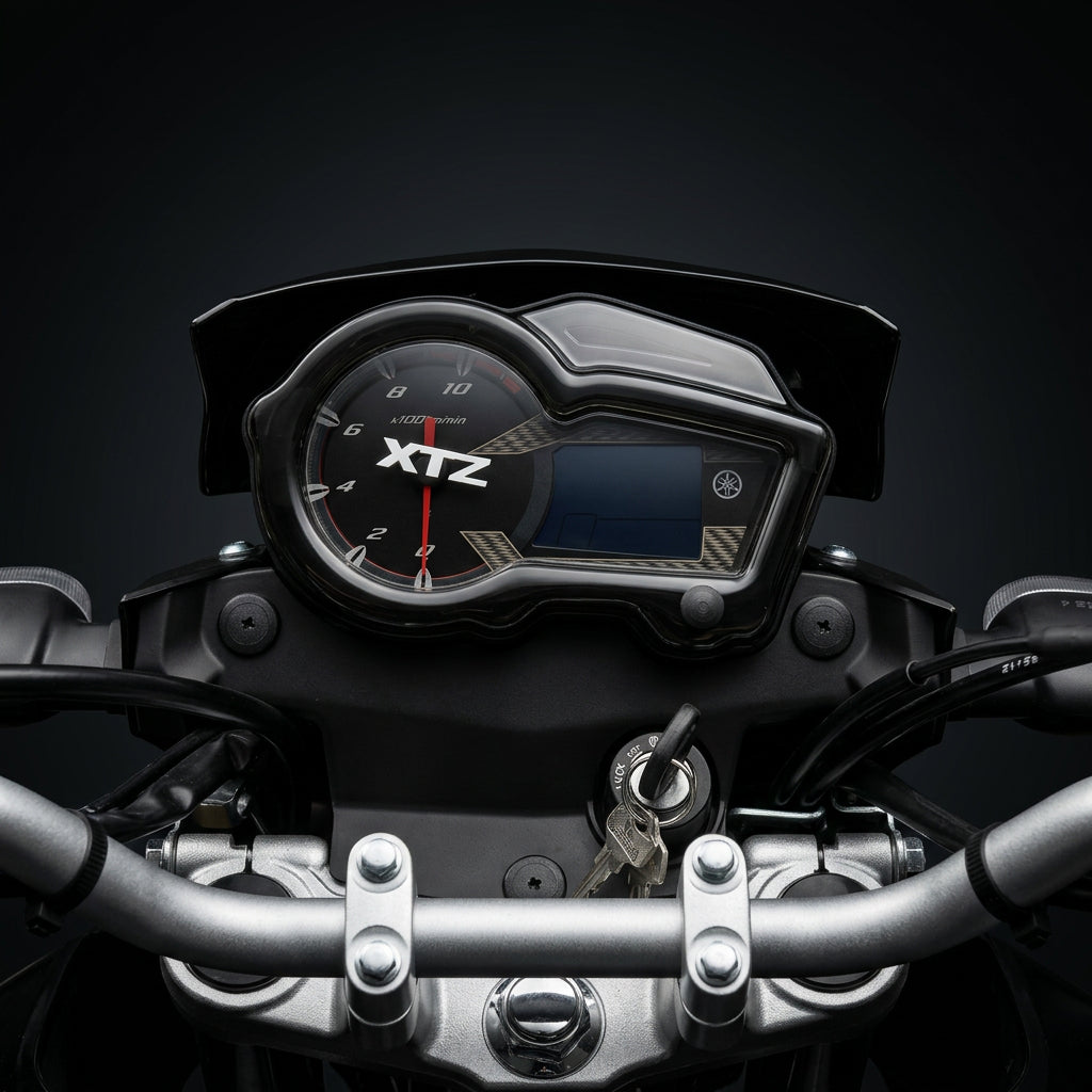 Protector de velocímetro para Yamaha XTZ150 - vista frontal detallada