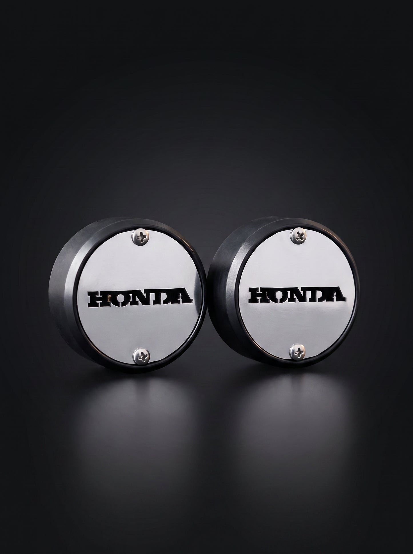 Sliders de xr190/150 - Honda - acero y nylon reforzado sobre fondo oscuro