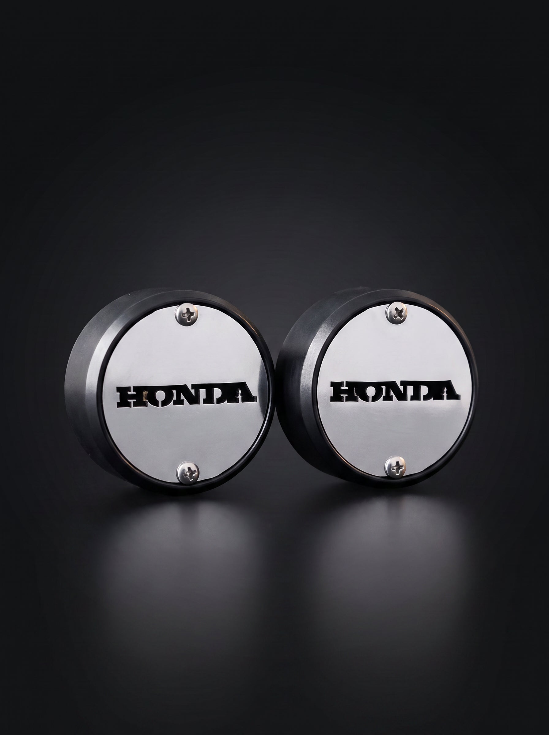 Sliders de xr190/150 - Honda - acero y nylon reforzado sobre fondo oscuro